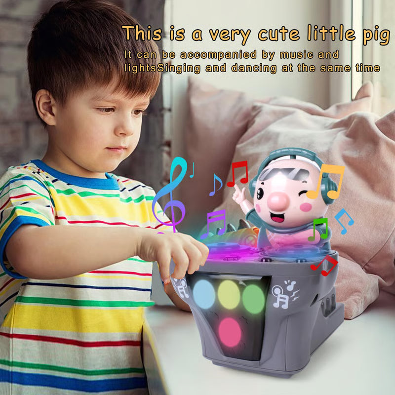 DJ Swinging Piggy Toy